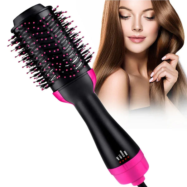 Hair Dryer Hot Air Brush Styler